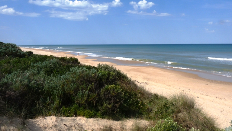 Strand bei Woodside Beach